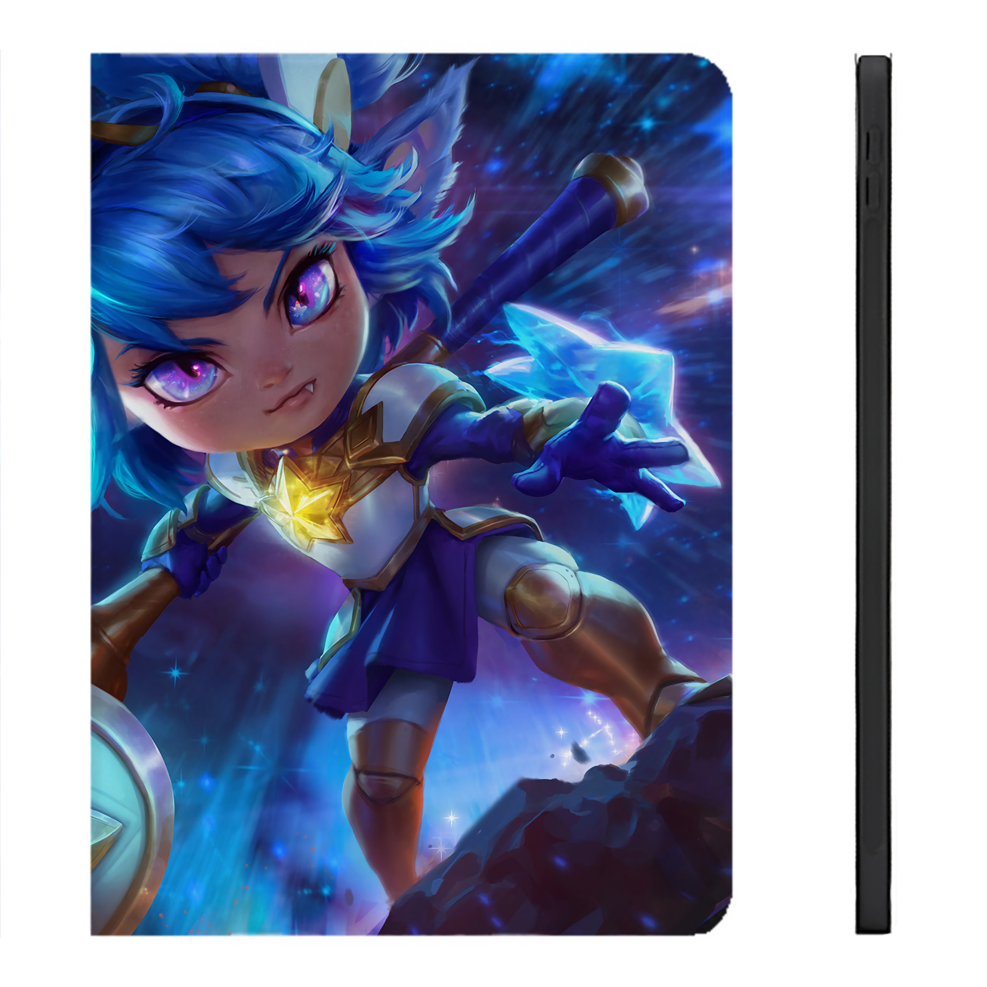 （画像用） リーグ・オブ・レジェンド League of Legends LOL IPadケース ペンホルダー付き ブックスタイルデザイン